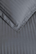 Фото №2 из 4 товара Комплект постельного белья Сатин Страйп Satin Strip Anthracite Темно-серый