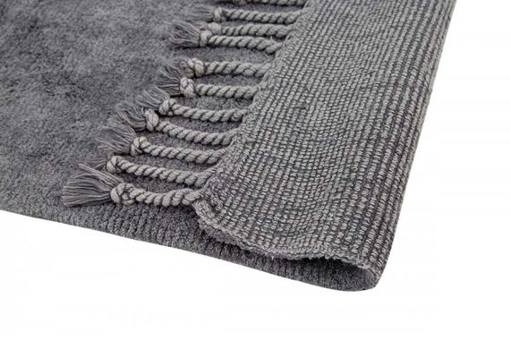 Фото Набір прямокутних килимків у ванну Irya Paloma Dark-grey Темно-сірий