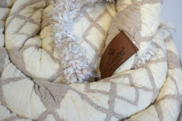 Фото Покрывало муслиновое La Maison Poline Beige