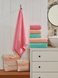 Фото №4 з 4 товару Набір з 3-х махрових рушників 100% Бавовна 690 г Microcotton Rose Microcotton YOL Noktali 20061 20056