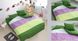 Фото №4 из 4 товара Комплект постельного белья ТМ Tag Ранфорс 100% Хлопок Color Mix Зеленый CM-R13