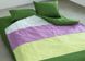 Фото №2 из 4 товара Комплект постельного белья ТМ Tag Ранфорс 100% Хлопок Color Mix Зеленый CM-R13