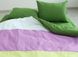 Фото №3 из 4 товара Комплект постельного белья ТМ Tag Ранфорс 100% Хлопок Color Mix Зеленый CM-R13