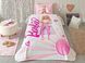 Комплект постільної білизни з піке TAC Disney Barbie Light Підлітковий