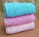 Фото №3 з 4 товару Набір з 3-х махрових рушників 100% Бавовна 690 г Microcotton Rose Microcotton YOL Noktali 20061 20056