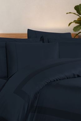 Фото Постільна білизна La Romano Mona Premium Satin Montova Navy Blue хм41597