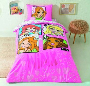 Фото Комплект постільної білизни TAC Disney Winx Girls Сlub p-60297278