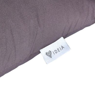 Фото Декоративная подушка с вышивкой Ideia Rain Optimism Шоколад