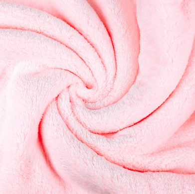 Фото Детское плюшевое полотенце с углом Home Brand Светло-розовое