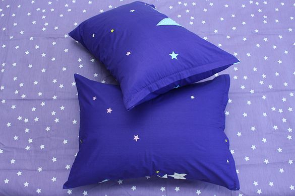 Фото Комплект постельного белья ТМ Tag Pike Stars с Вафельным Пике Сиреневый NP-20