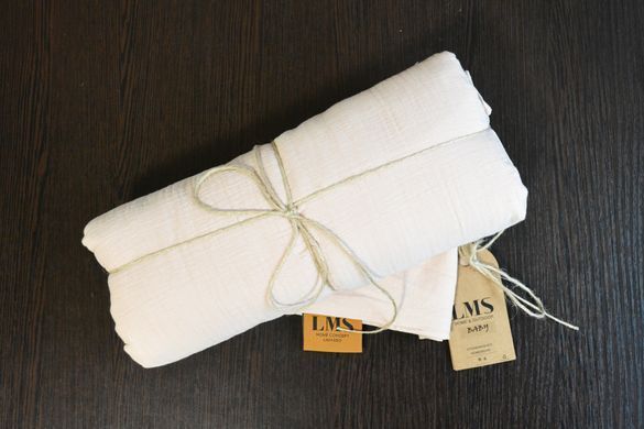 Фото Постельное белье для новорожденных Limasso Dubrovnik Muslin Baby Camello Roses