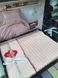 Фото №2 из 3 товара Комплект постельного белья Sateen Stripe Cotton Box Pudra Пудра
