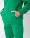 Фото №5 из 9 товара Теплый женский спортивный костюм Футер на флисе Зеленый