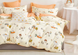 Фото №1 из 5 товара Комплект белья в детскую кроватку Viluta Сатин Твил № 691 простынь на резинке