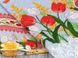 Фото №2 з 6 товару Набір кухонних рушників Руно Весняні квіти 3 штуки