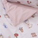 Фото №3 из 7 товара Комплект белья в детскую кроватку Viluta Сатин Твил № 694 простынь на резинке