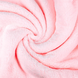 Фото №3 из 8 товара Детское плюшевое полотенце с углом Home Brand Светло-розовое