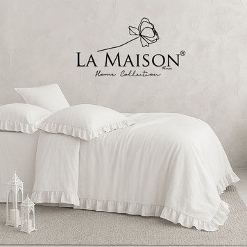 Фото Комплект постільної білизни La Maison Stonewashed Weens Crystal Варена Бавовна 41154