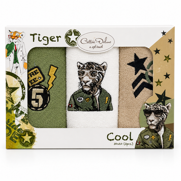 Фото Набор махровых полотенец Tiger Cool 3 100% Хлопок