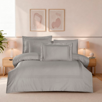 Фото Постільна білизна La Romano Mona Premium Satin Montova Ash хм41596