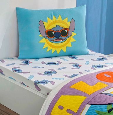 Фото Комплект постельного белья с пике TAC Disney Lilo & Stitch Fruit