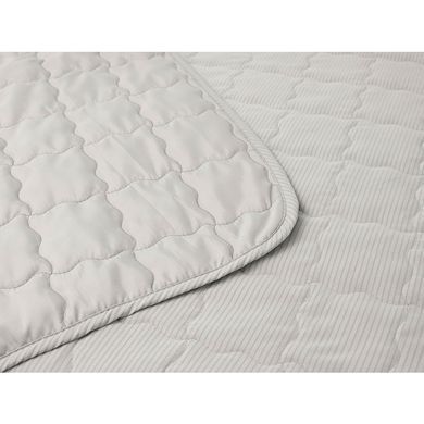 Фото Двостороннє стьобане покривало Soft Line Сіре