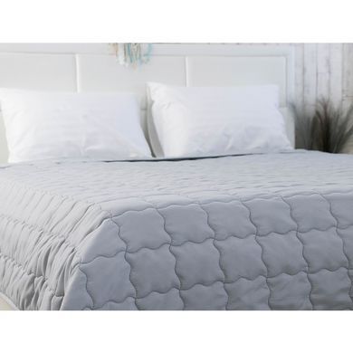 Фото Двостороннє стьобане покривало Soft Line Сіре