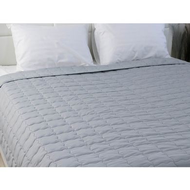 Фото Двостороннє стьобане покривало Soft Line Сіре