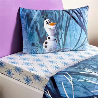 Фото Постільна білизна TAC Disney 100% Бавовна Disney Frozen Winter простирадло на гумці p-60317528