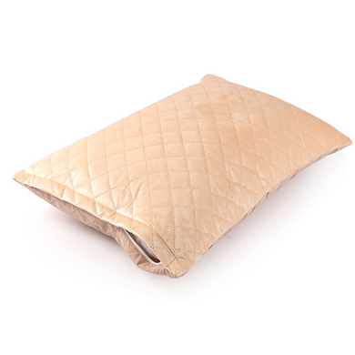Фото Велюровый чехол на подушку Руно Velour Beige Ромб Бежевый