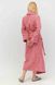 Фото №3 из 4 товара Длинный махровный халат Annette Rose Прованс 100% Хлопок Розовый