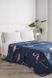 Фото №2 з 2 товару Вафельне покривало піке Eponj Home BigFilamin Laci Синє