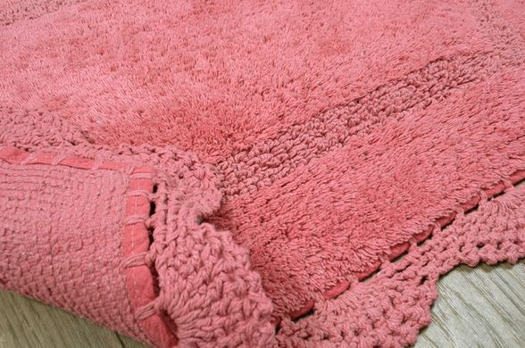 Фото Коврик в ванную с кружевом Irya Sestina Pink Розовый