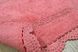 Фото №3 з 3 товару Килимок у ванну з мереживом Irya Sestina Pink Рожевий