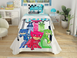 Комплект постельного белья с пике TAC Disney PJ Masks Action Подростковый
