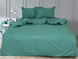 Фото №1 из 3 товара Комплект постельного белья ТМ TAG Сатин Green Зелёный