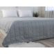 Двостороннє стьобане покривало Soft Line Сіре 150х212