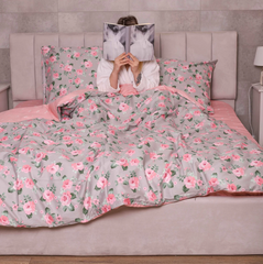 Фото Комплект постельного белья Viluta 100% Хлопок Сатин Твил № 607 Розовый
