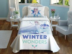 Фото Комплект постельного белья с пике TAC Disney Frozen 2 Wonder