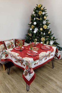 Фото Скатерть новогодняя гобеленовая Прованс Present