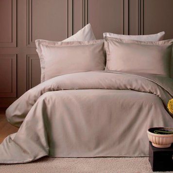 Фото Комплект постельного белья Pupilla Exclusive Satin Lara Capucino