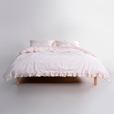Фото Комплект постельного белья Limasso Stonewashed Вареный Хлопок Luna Daisy