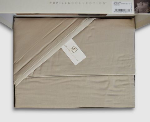 Фото Комплект постільної білизни Pupilla Exclusive Satin Lara Kapucino хм40768