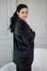 Фото №2 з 12 товару Жіночий домашній костюм Штани + Халат Чорний 912