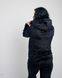 Фото №4 из 7 товара Женский спортивный велюровый костюм на молнии с капюшоном Черный 617
