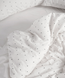 Фото №3 з 5 товару Постільна білизна Limasso Stonewashed Варена Бавовна Point Snow White хм40693-1