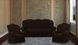 Фото №4 из 5 товара Жаккардовый чехол для 2-3х местного дивана + 2 кресла Turkey № 11 Темный Шоколад