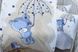Фото №3 з 3 товару Постільна білизна в дитяче ліжечко 100% Бавовна Umbrella Blue