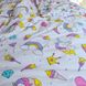 Фото №4 из 5 товара Комплект постельного белья в кроватку Viluta Ранфорс Единорог 21108 Молочный
