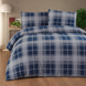 Фото №1 з 2 товару Тепла байкова постільна білизна Фланель Cotton Collection Flanel Pazen Stone Lacivert